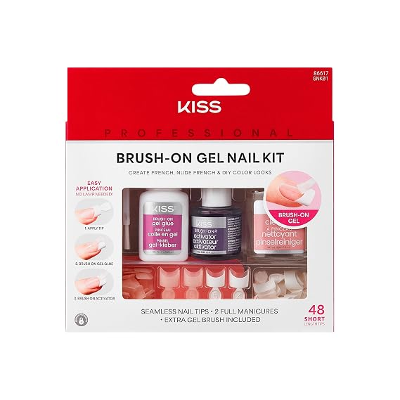 KISS Brush-On Gel Nail Kit