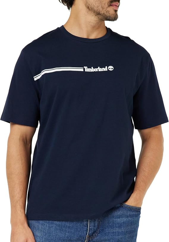 Timberland Men's Short Sleeve Tee 3 Tier3 T-Shirt (Pack of 1)