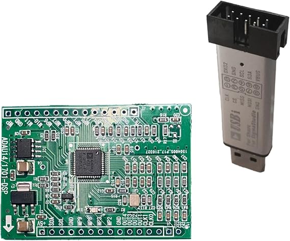ADAU1401 Equipped DSPmini Learning Board for Speakers and Amplifiers Sound Enhancement Single Chip Systems