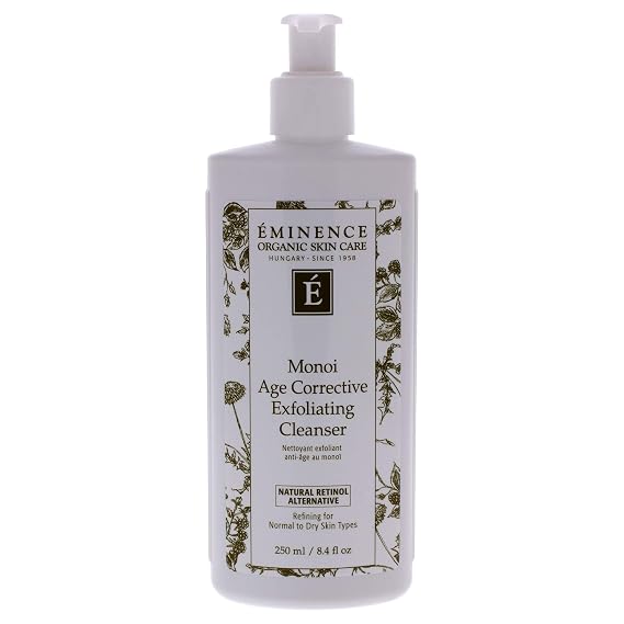 Eminence Age Corrective Monoi Exfoliating Cleanser 8.4oz(250ml) Treatment Beauty Skin