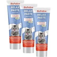 Biofeline Rahatlatıcı Macun 100g ve Kediler İçin Günlük Strese Karşı Rahatlık Sağlayan Sakinleştirici Macun (3 paketi)