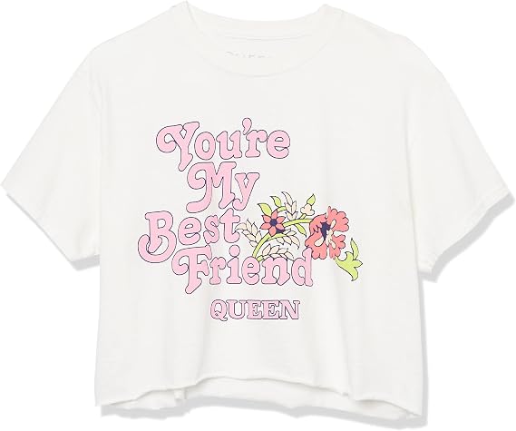 Queen Women's Queen You're My Best Friend Crop Tee
