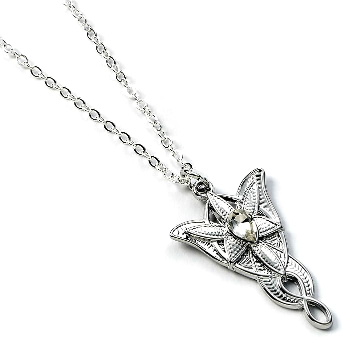 The Lord of The Rings Evenstar Necklace, One Size, Zinc, Silver, LRN00003