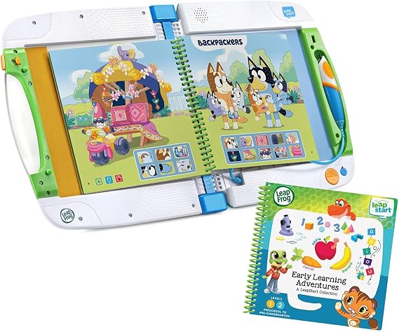 LeapFrog LeapStart Bluey Fun and Games Activity Bundle