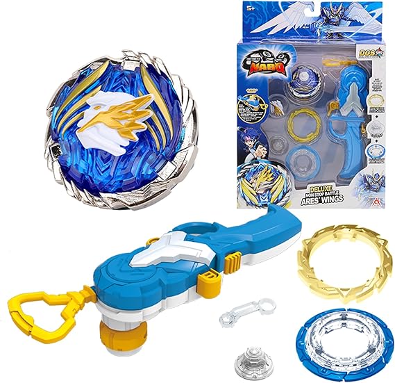 Infinity Nado V Non-Stop Battle Deluxe Spinning Top Ares Wings, Children's Toy 5 6 7 8 9 10 11 12 Years Boy Girl One Size