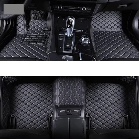 Car mat Custom Car Floor Mat for Changan CS15 CS35 CS55 CS75 CS85 CS95 UNI-K UNI-V Auto Carpets Foot Car Accessories(All Black,CS55)