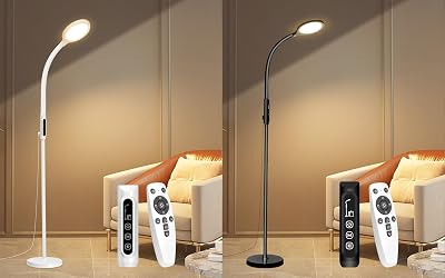 Aoife Light Therapy Lamp, 11000 Lux Sun Light Therapy Lamp, UV-Free Sunlight Lamp, 10 Brightness Levels, Full Spectrum Happy Therapy Lamp
