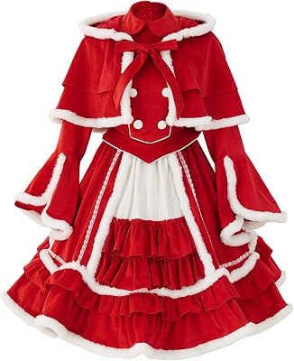 ZZEQYG Womens Christmas Dresses Santa Outfit Christmas Party Outfits Cute Halloween Costume
