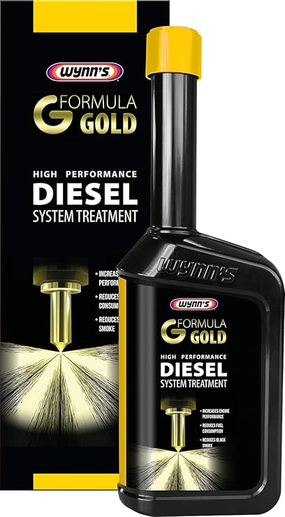 Wynn's Formula Gold High Performance Diesel Fuel System Treatment - 500ml | Enhances Combustion, Improves Acceleration, Reduces Fuel Consumption & Black Smoke