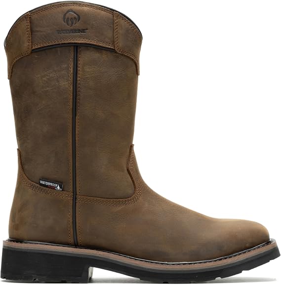 Wolverine Unisex-Adult Rancher Pulltab Waterproof Steel Toe 10"