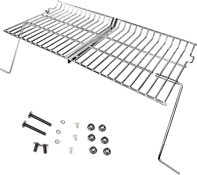 Uniflasy Grill Warming Rack for Char Griller 5050, 5650, 3001, 2223, 5072, 2823, 3030 Grills, Grill Warming Grate for Chargriller 5050 5650 Gas & Charcoal Grill