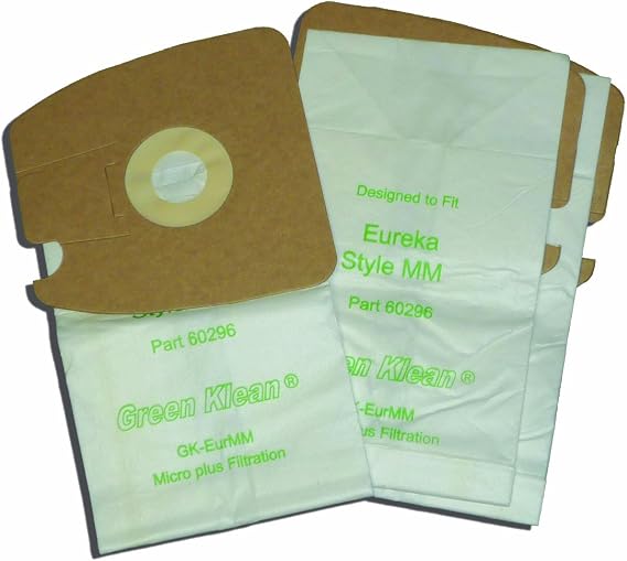 Green Klean 60296 Eureka MM-Mighty Mite Sanitare SC3683A Replacement Vacuum Bags