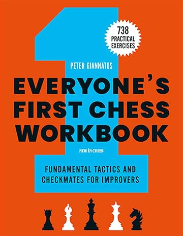 Everyone's First Chess Workbook: Fundamental Tactics and Checkmates for Improvers 738 Practical Exercises