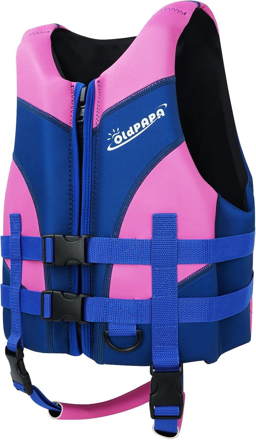 OldPAPA Kids Swim Vest, Float Swim Jacket for Toddlers, Beginner Swim Trainer Vest with Adjustable Safety Strap, Water Sports Buoyancy, Toddler Floaties, Fits Boys & Girls 30-50 lbs2-9 yrs