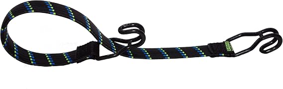 ROK Straps 48" x 1" ROK Strap Stretch Tie-Down W/Steel Hook Ends