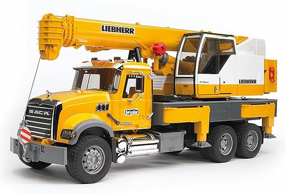 Bruder Mack Grante Crane Truck BR02818