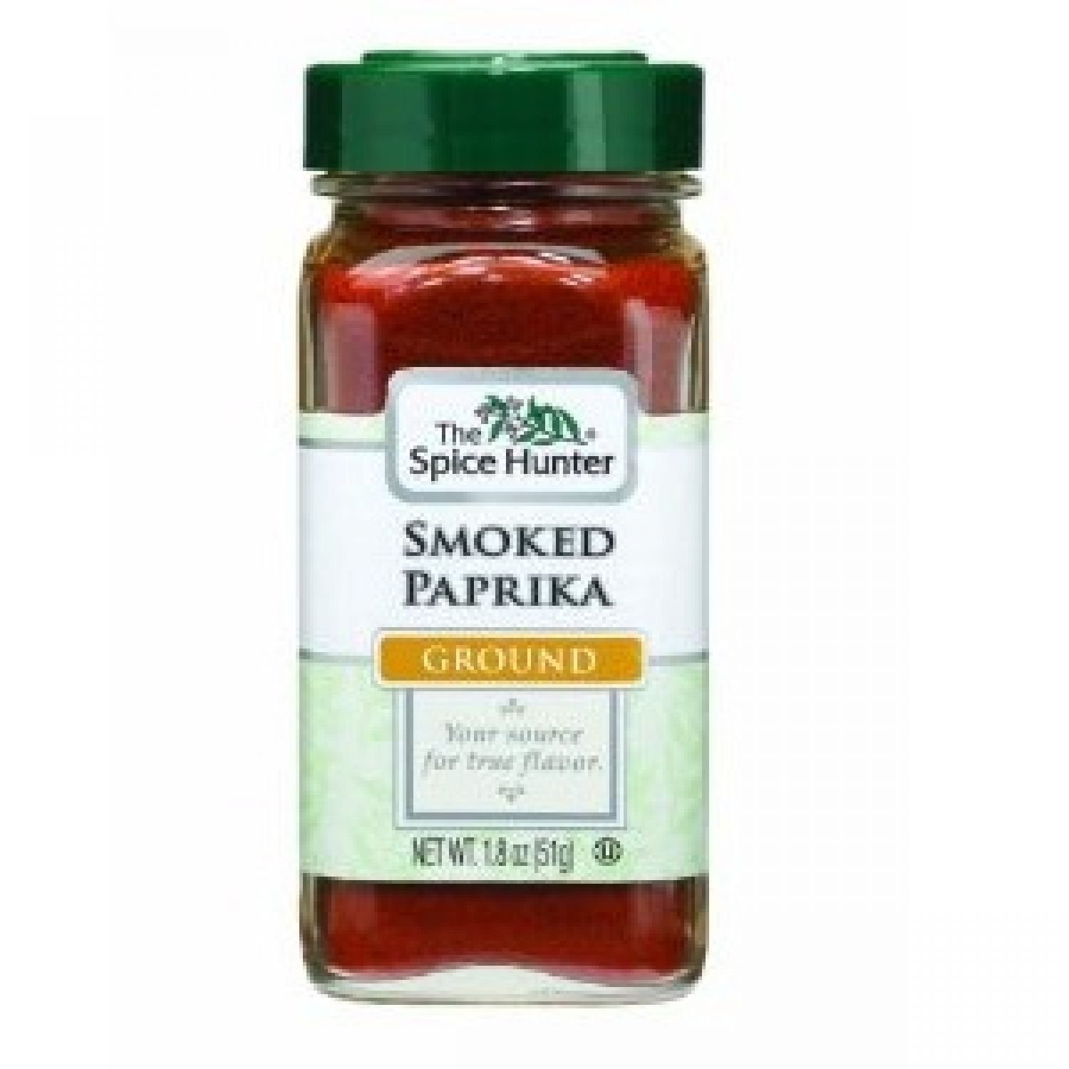 Spice Hunter Paprika, Smoked, Ground, 1.8-Ounce Jar