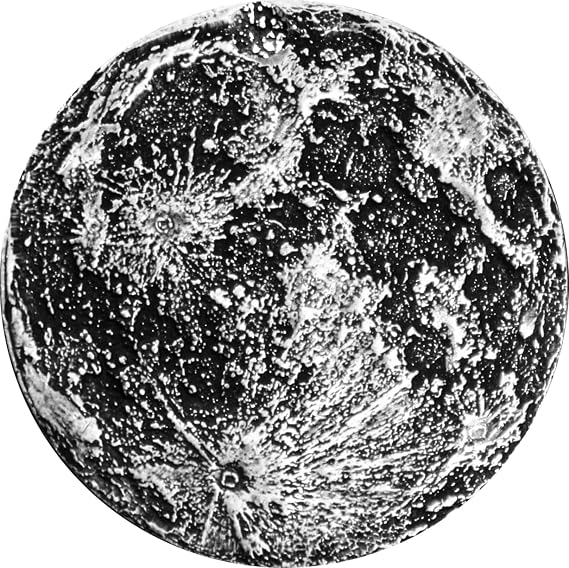Silver Full Moon Token by Shire Post Mint