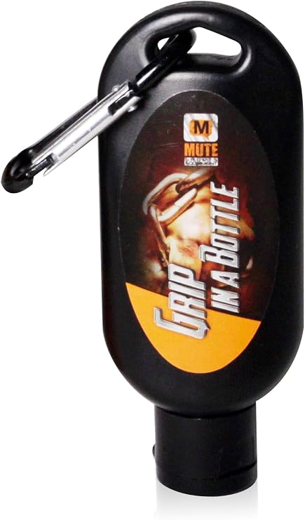 MUTE Liquid Athletic Chalk with Rosin | 50 Milliliter, Carabiner