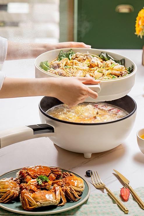 ROBO Double Deck Digital Electric Automatic Cooker Cookware 4.5 Liter 32 Cm