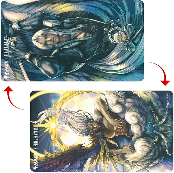Magic: The GatheringFINAL FANTASYTM Sephiroth, Fabled SOLDIER / Sephiroth, One-Winged Angel Double-Sided Playmat