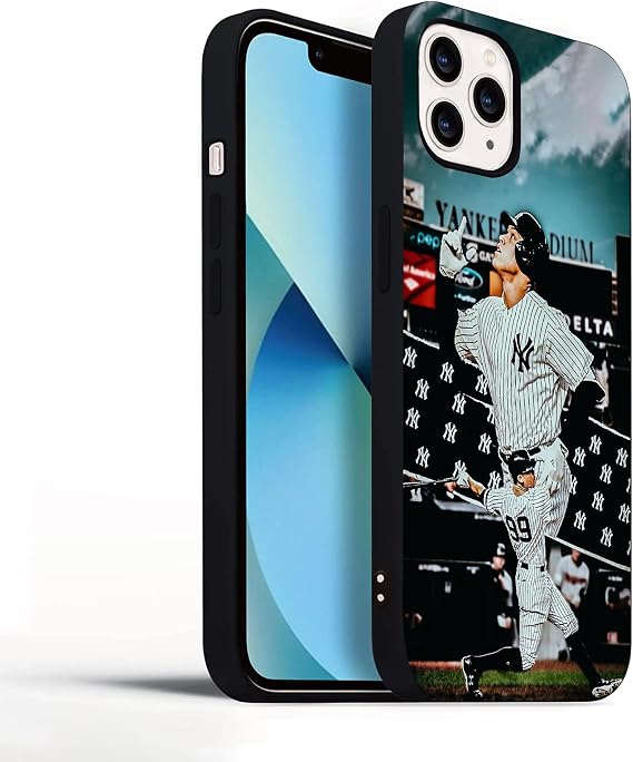 Compatible with iPhone 12 Case iPhone 12 Pro Case, Stylish Full-Body Protection Soft TPU Shockproof Phone Case(New-York-Judge-3)