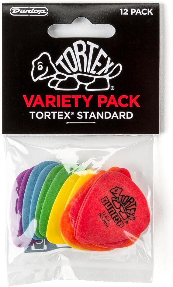 Tortex Standard Pick Variety Pack - 12 Pack