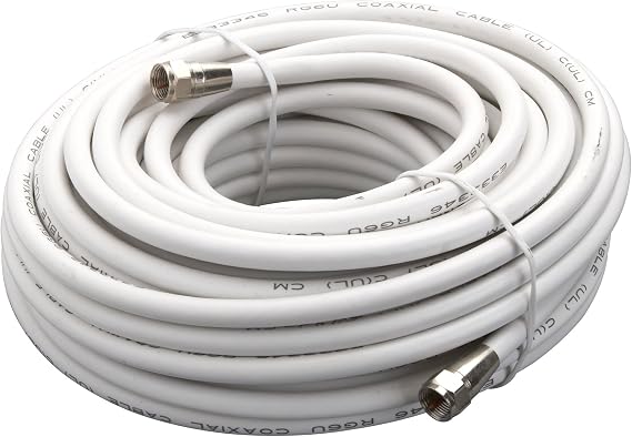 AmerTac - Zenith VG105006W RG6 Coaxial Cable 50 Feet
