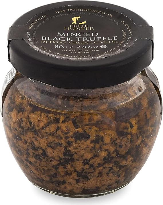 TruffleHunter, Minced Black Truffle in Truffle Oil - 80g