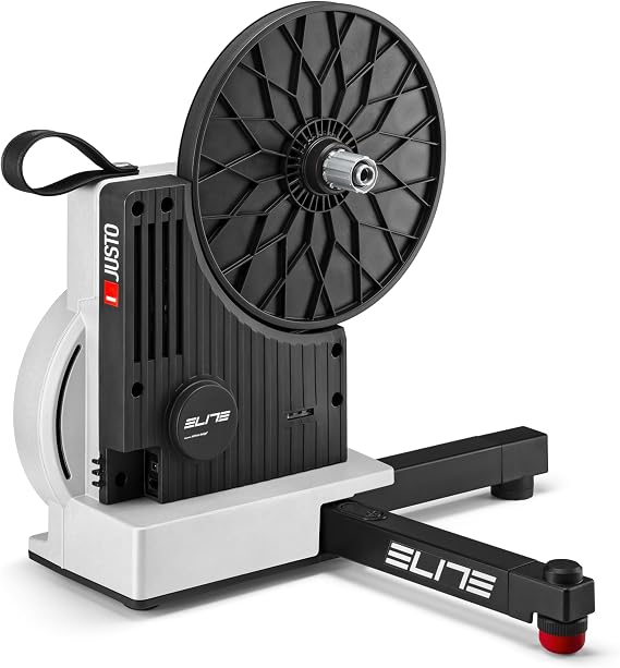 ELITE JUSTO 2 Smart Interactive Home Trainer, Direct Drive Roller with Power Measurement, Compatible Zwift