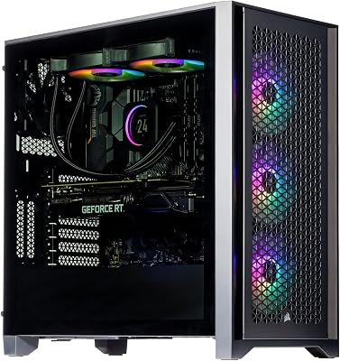 Velztorm Tentorix Custom PC Gaming Tower 240 mm AIO, AMD Ryzen 7 5800X3D 8-Core, GeForce RTX 3070 8GB, 32GB DDR4, 2TB PCIe SSD  2TB HDD 3.5, AC WiFi, RGB Fans, 750W PSU, BT, Win 11H VELZ0057