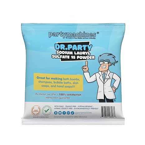 Sodium Lauryl Sulfate Powder 13oz 95% Pure SLS for DIY Soap & Cleaning