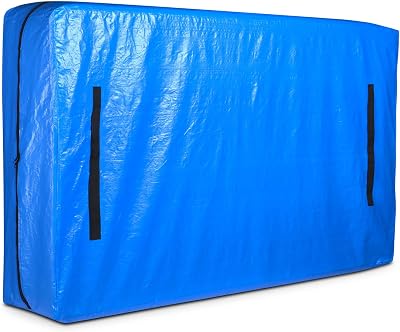 Yescom Mattress Bag Cover for Moving Storage Heavy Duty 8 Handles Zipper Reusable Cover with Strong Zipper Closure Twin XL Size