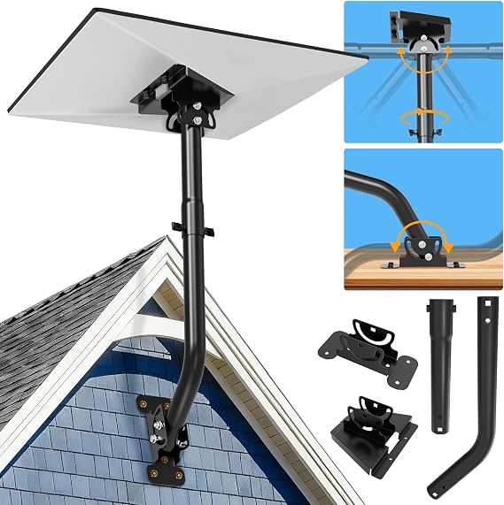 Starlink Gen 3 Mount 360°Adjustable with Gen3 Pipe Adapter