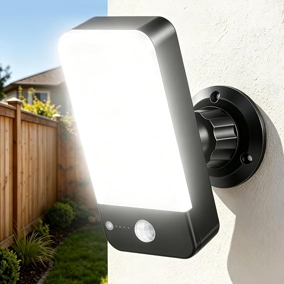 Rechargeable Battery Motion Sensor Outdoor Light