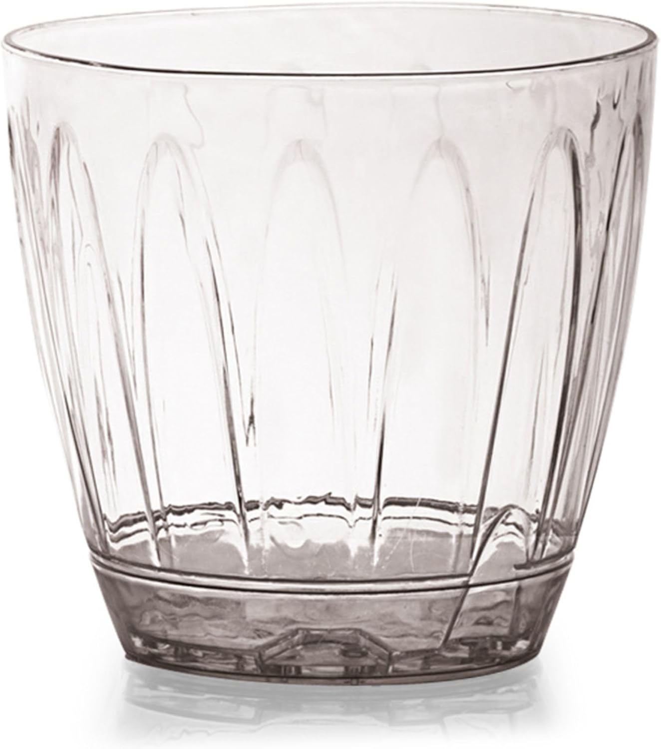 Şeffaf Kristal Orkide Saksısı, Dekoratif Çiçek Saksı, Modern Tasarım, Şık ve Sağlam (1,5 Litre)