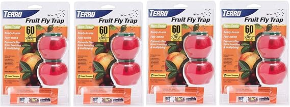 TERRO Fruit Fly Trap (8-pack)