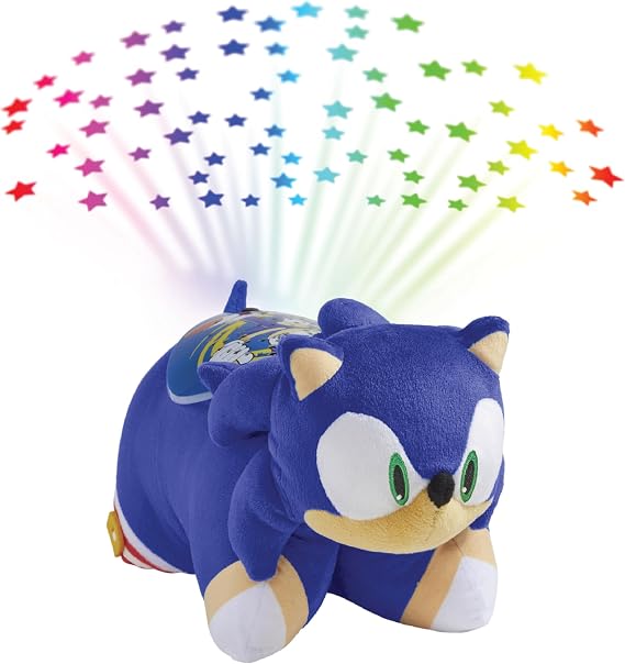 Pillow Pets Sonic the Hedgehog, 11" Sleeptime Lite