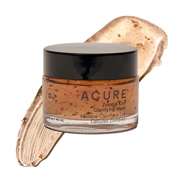 Acure Zombie Cell Clarifying Mask - Pore Minimizer - 1.3 fl oz