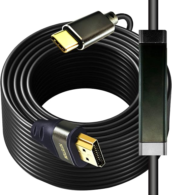 Generic USB C to HDMI Adapter, 16.5ft, 4K30Hz, Supports Laptops, Desktops, Monitors, TVs