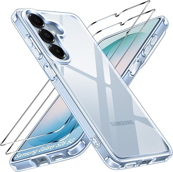 ivoler 3-in-1 Case for Samsung Galaxy S26 5G 6.3 inch, Blue