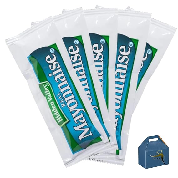 Real Mayonnaise Condiment, Single Serve Packets 12 gr. - 25 pcs