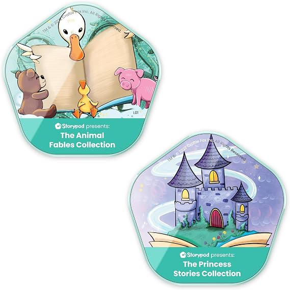 Storypod | Timeless Tales Bundle | Audio Content for The Storypod Screen Free Audio Learning System for Preschoolers | SEL Audio Learning & Interactive Fun