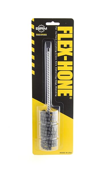 Brush Research BC11412 FLEX-HONE, 1-1/4 "(31.8mm) Diameter, 120 Grit, Silicon Carbide Abrasive (Pack of 1)