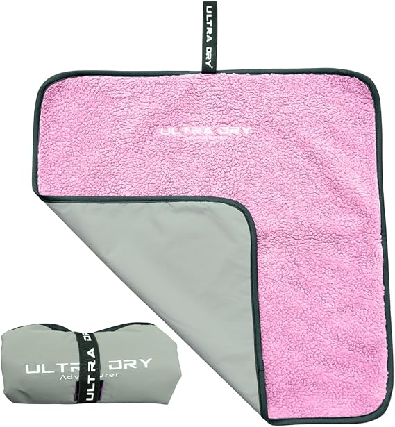 Ultra Dry Change Mat for Outdoor Changing, Surfing & Swimming, Compact, Portable & Soft - Water Resistant