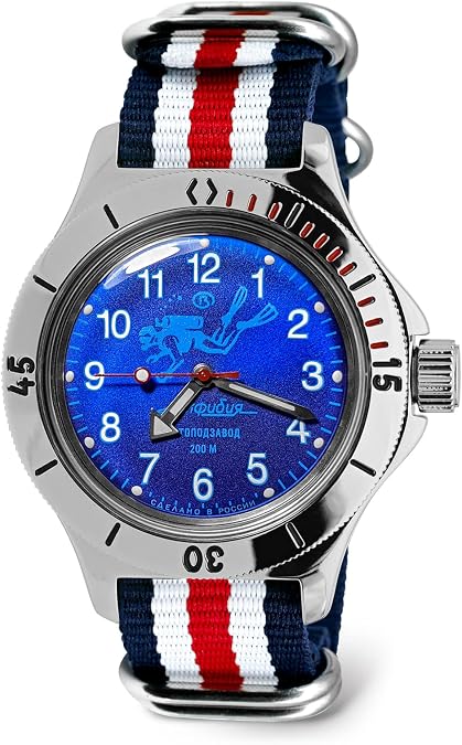 Vostok | Amphibia 120656 Scuba Dude Automatic Self-Winding Diver Wrist Watch