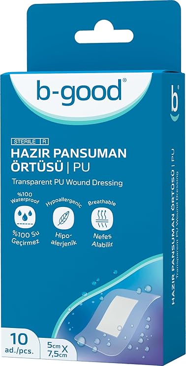 B-GOOD-Ready Dressing Medium 5 * 7.5 Cm 10's