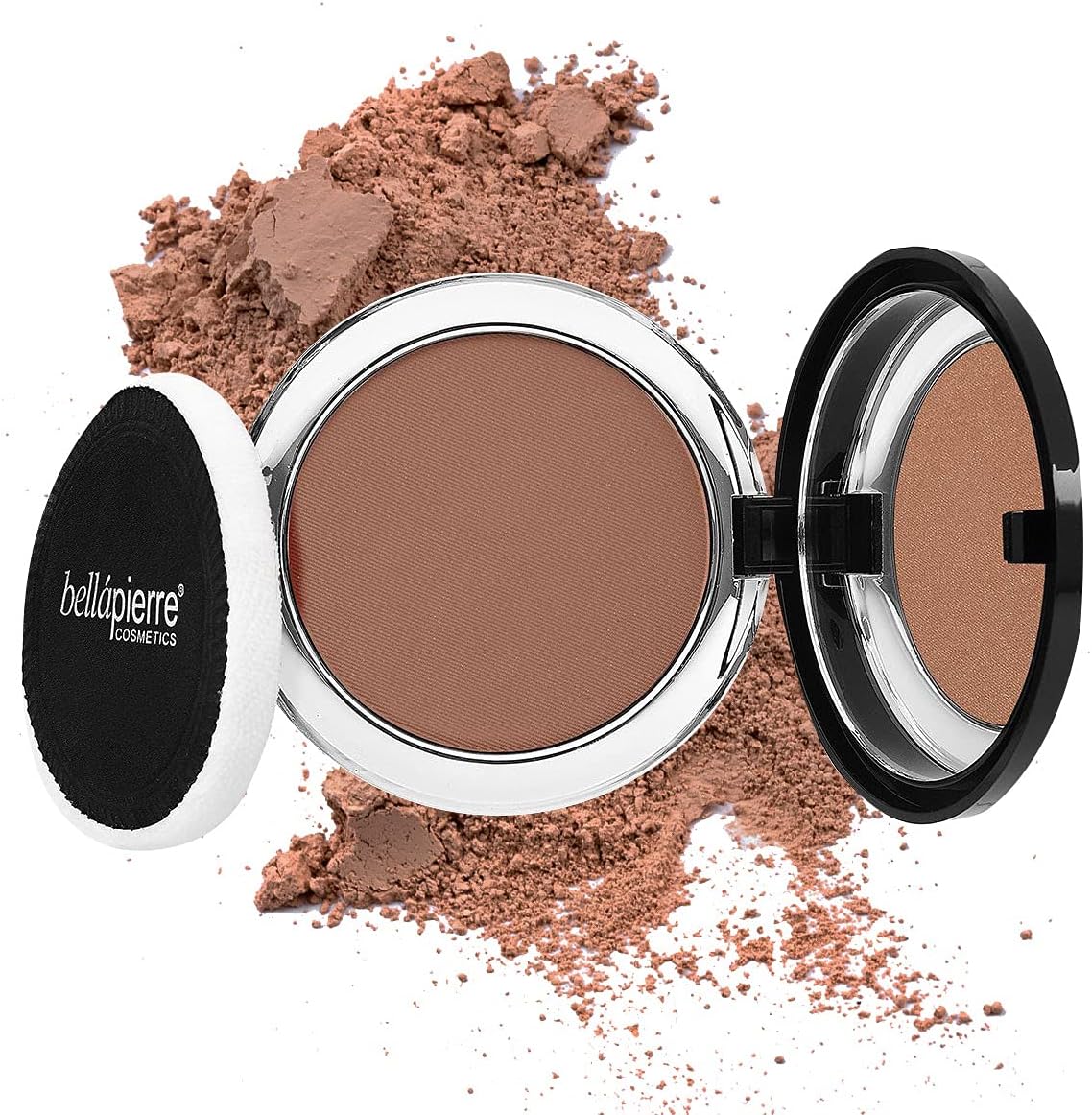 bellapierre Compact Mineral Blush Warms Complexion for a Healthy Glow | Non-Toxic &amp; Paraben Free | Hypoallergenic &amp; Safe for All Skin Types – 10 Grams – Amaretto