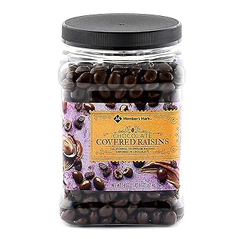 Member's Mark Chocolate Raisins (54 Oz.)(Packaging May Vary)