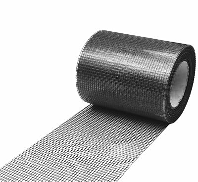 Window Screen Repair Tape,3IN X 16.5FT 196IN Screen Tape mesh Repair for Window Screen and Screen Door tears Holes Black